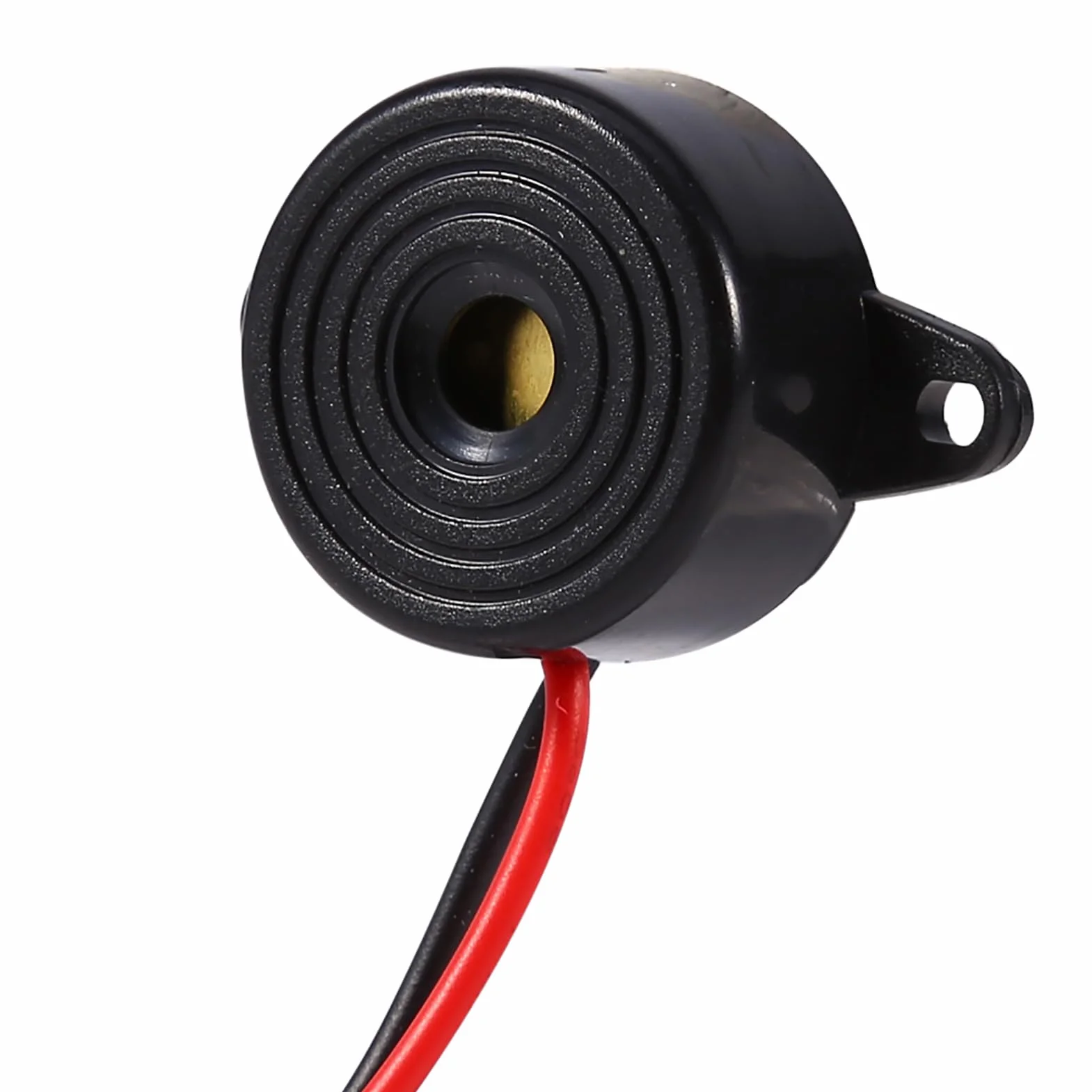 Brzęczyk Piezoelektryczny Alarmowy 85 dB Brzęczyk Elektroniczny 12 V Do 3-24 V Aktywny Dźwięk Ciągły Długość Kabla 100 mm Do Systemów Alarmowych Samochodowych I Domowych