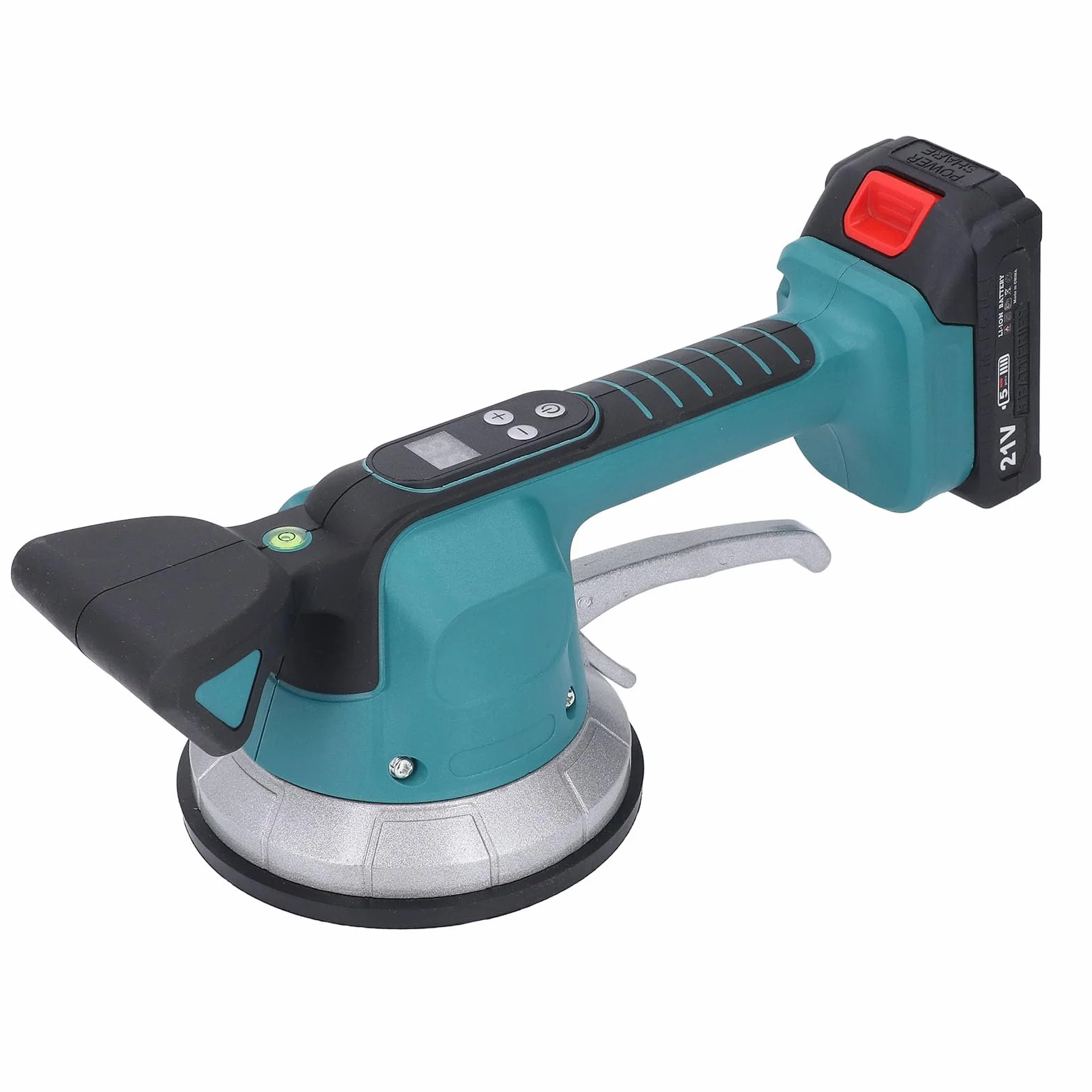 Urządzenie Wibracyjne Elektryczne do Płytek, 145 mm, 10 Prędkości, Zasysanie 150 kg, z Wyświetlaczem