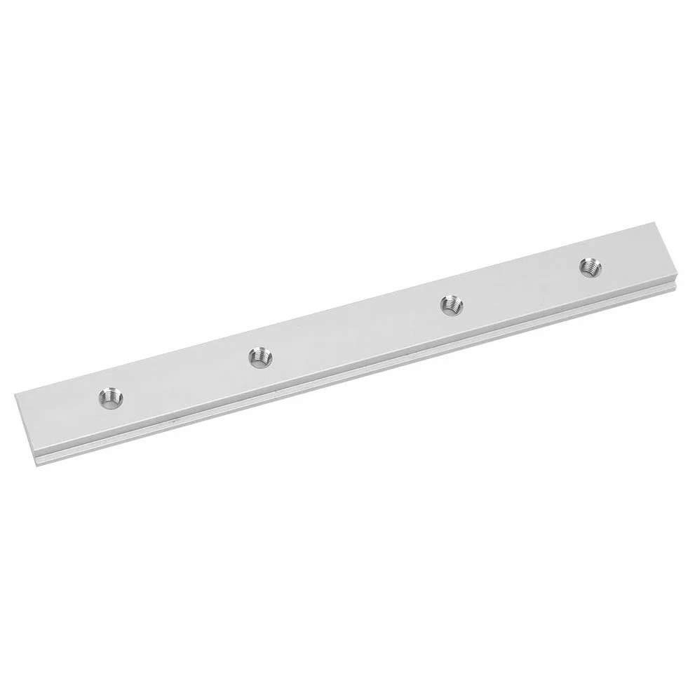 Suwak ukośny do piły stołowej T-Slot Miter Track oprawa szczelinowa 200 mm stop Aluminiu do obróbki drewna (200 mm M6)
