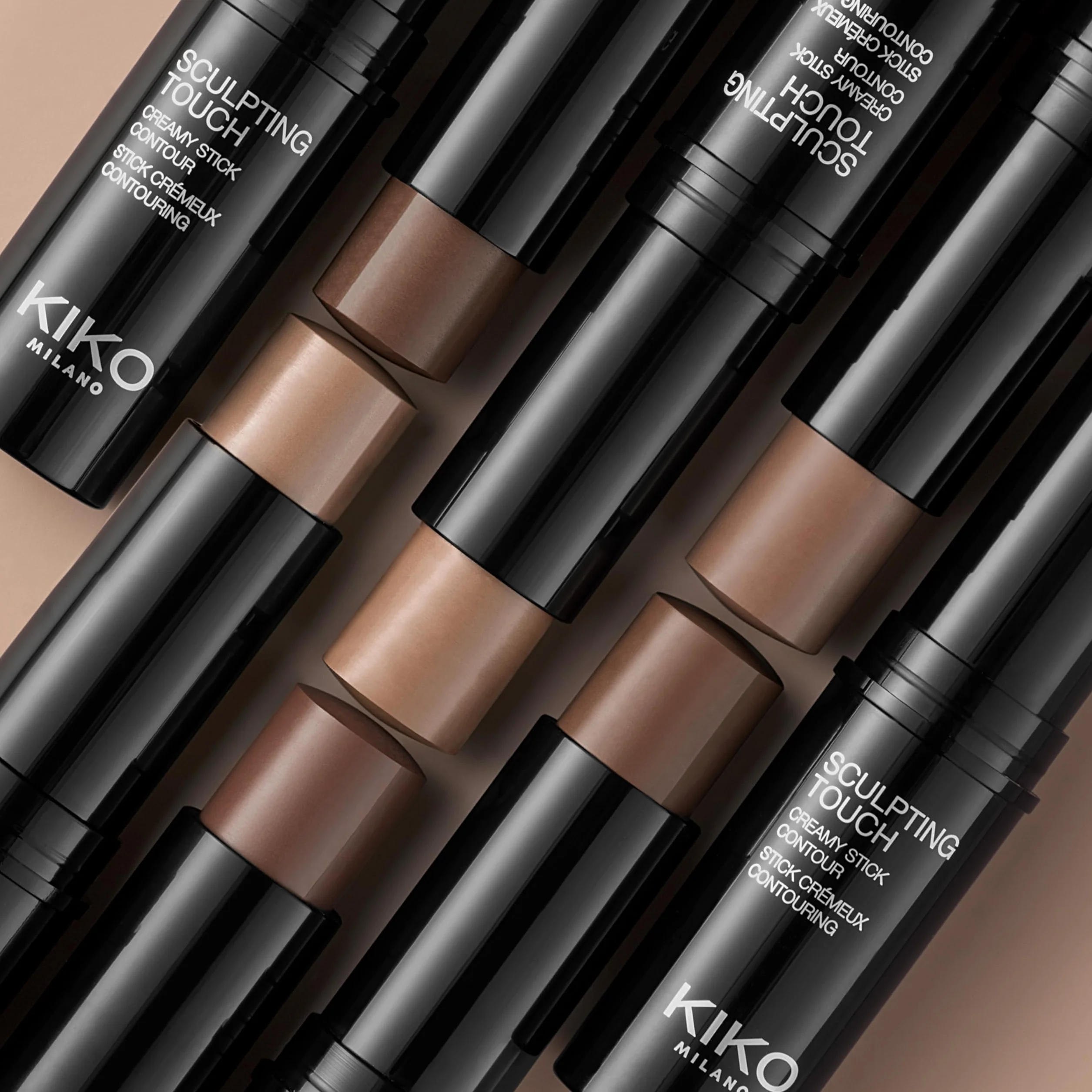 KIKO Milano Sculpting Touch Creamy Stick Contour 203 | Sztyft Do Konturowania Twarzy - Kremowa Konsystencja I Matowe Wykończenie