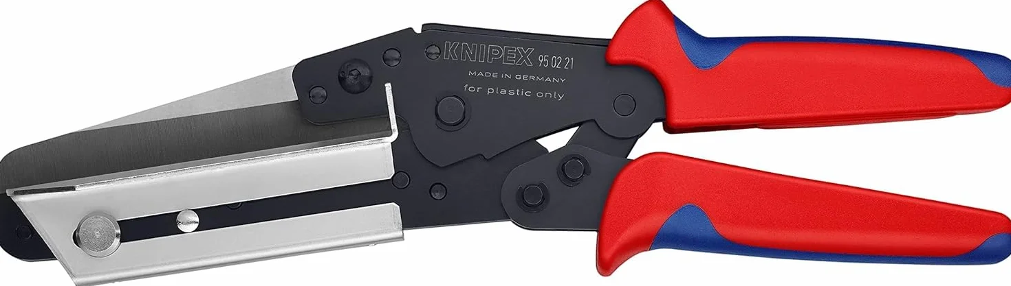 KNIPEX Nożyce do tworzywa sztucznego również do korytek kablowych z osłonkami wielokomponentowymi 275 mm, 95 02 21