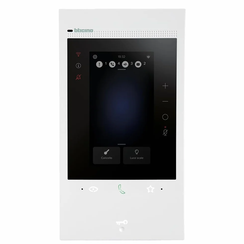 Bticino Połączony wideodomofon, klasa 300 EOS z Netatmo, łatwa instalacja, kompatybilny z Alexa