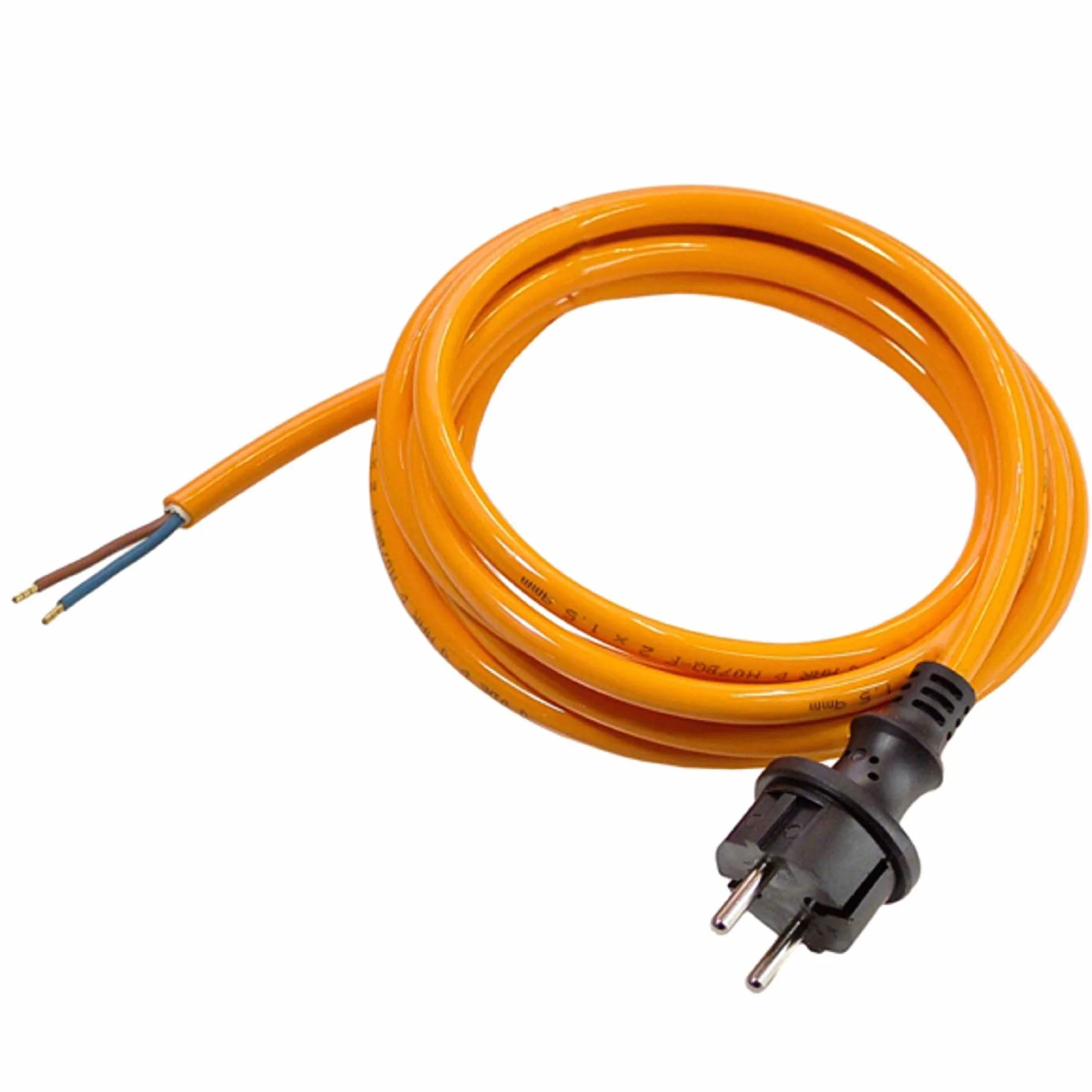 as - Schwabe 70913 Kabel Przyłączeniowy z Wtyczką, IP44, Długość Kabla 5 Metrów, Czarny