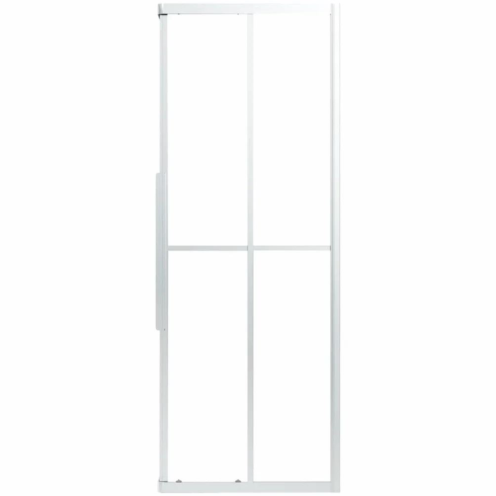Kabina prysznicowa ESG matowa 90 x 70 x 180 cm do łazienki z ramą aluminiową i szkłem bezpiecznym, zajmuje mało miejsca montaż narożny, ciche rolki, ochrona przed rozpryskiwaniem, uszczelki