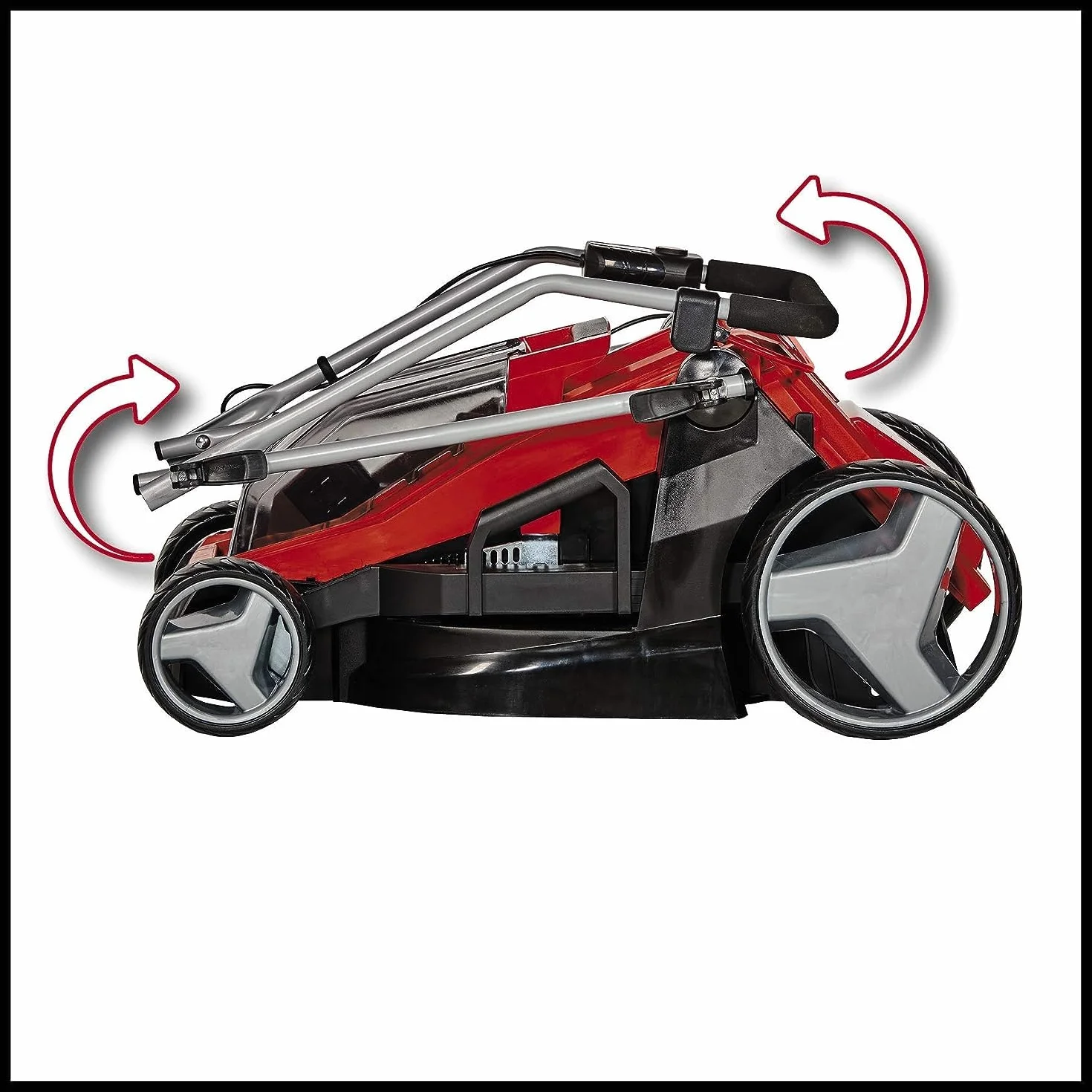 Einhell GE-CM 36/43 Li M-Solo Kosiarka, Czerwony/Czarny, 139 x 51,5 x 91 cm, 13,15 kg