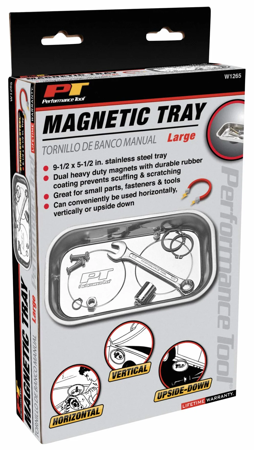 Performance Tool W1265 duża magnetyczna taca na nakrętki i śruby