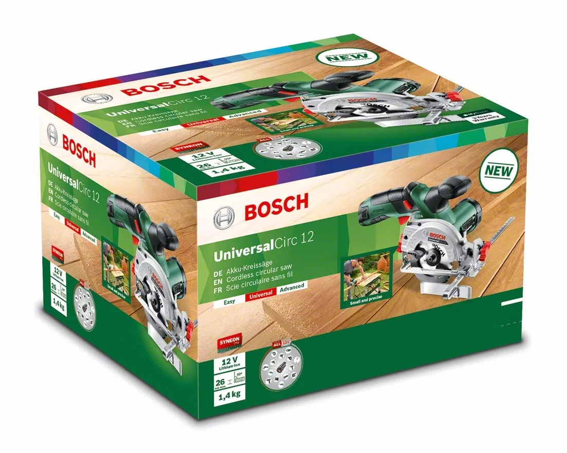 Bosch UniversalCirc 12 akumulatorowa mini piła tarczowa 12 V