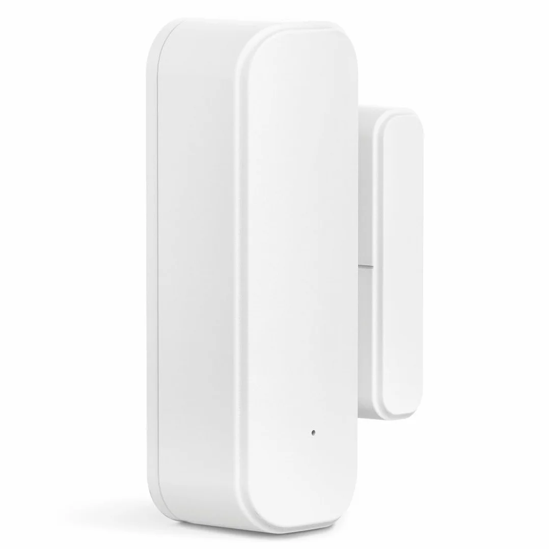 Hama Inteligentny Czujnik Otwarcia Drzwi i Okna, ZIGBEE, Smart Alarm WiFi, Kontrolowany przez Aplikację, Kompatybilny z Amazon Alexa, Google Home i Apple Siri