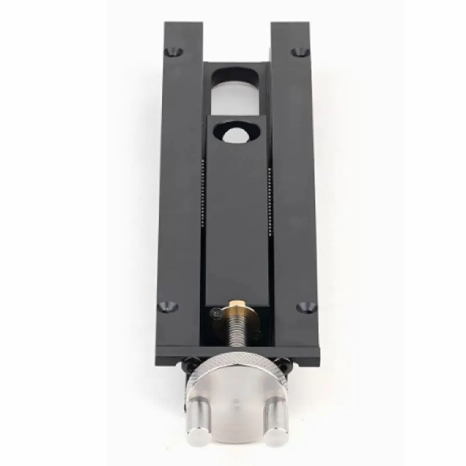YWBL-WH Imadło Ogonowe do Obróbki Drewna, Skok od 0 do 110 Mm | 12,99 x 2,56 x 1,14 cala, stop aluminium, otwór 20 mm, szybka zmiana biegów, gładkie mocowanie pokrętłem ręcznym, warsztat