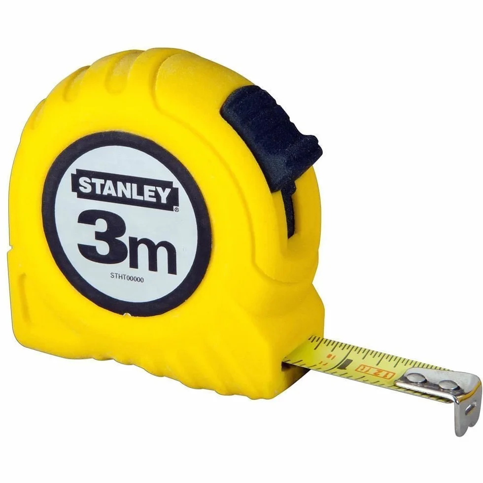 Stanley 1-30-487 Miara, Czarny/Żółty, 3 m