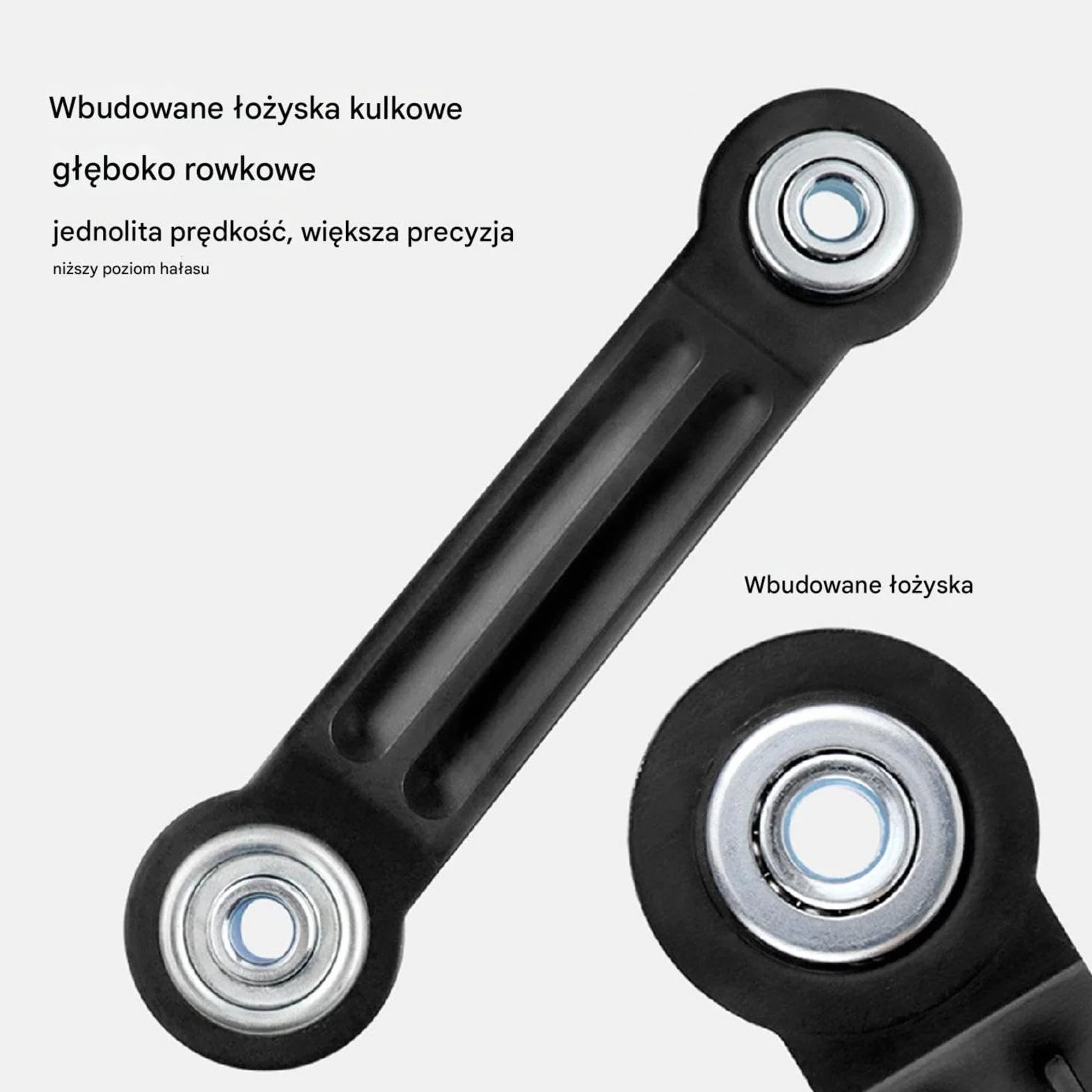 Patio Glider Replacement Bearing Bracket Hardware Arm for Garden Bench Rocking Chairs 6.34x1.46x0.2 inches