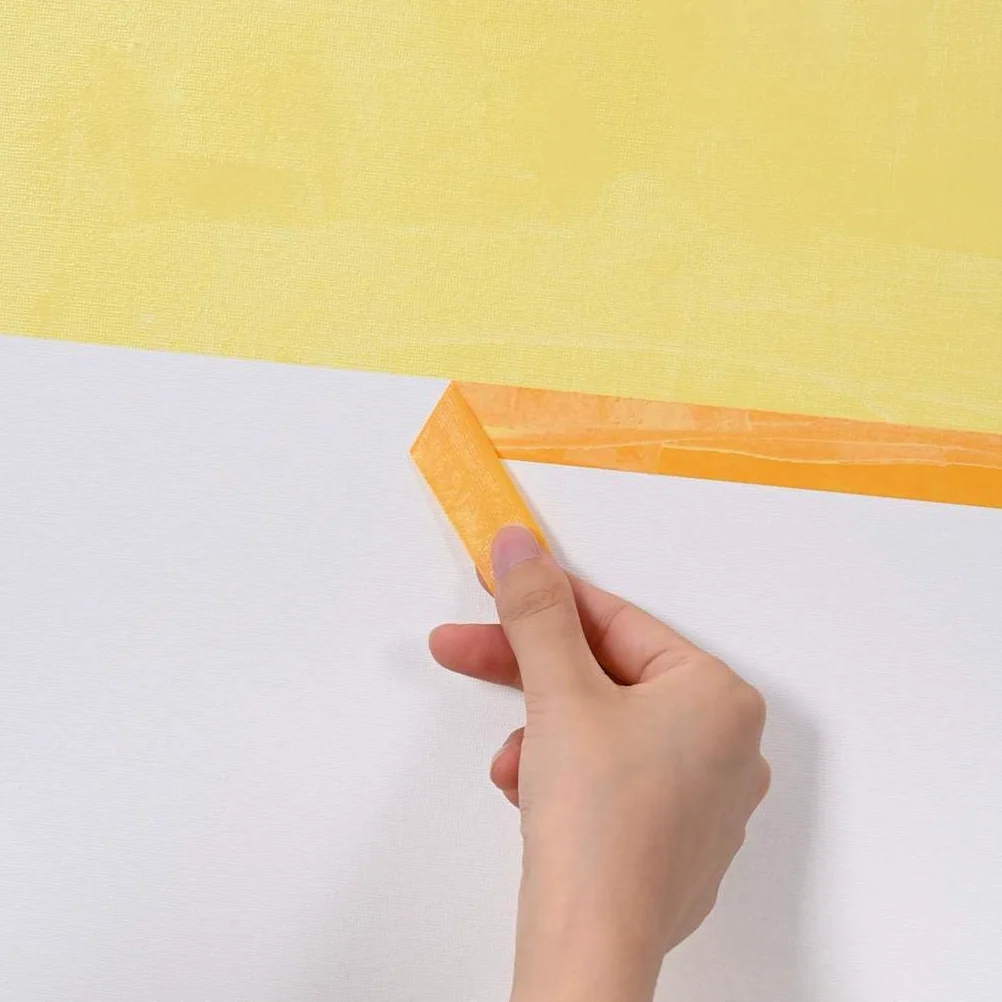 vidaXL Taśmy Maska Malarska 50 szt. Żółty 30mm x 50m Papier