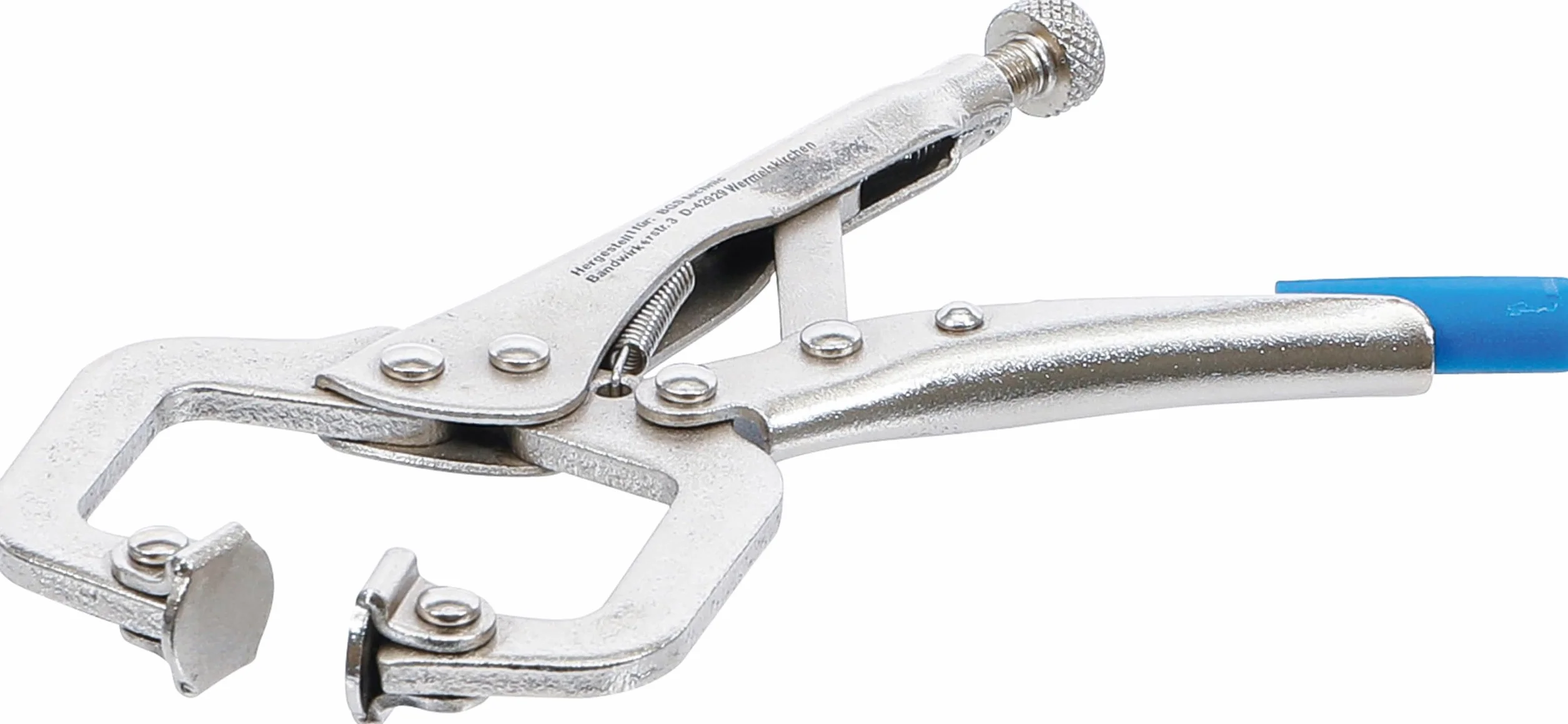 BGS 507 | Spawalnicze szczypce samozaciskowe | krótkie | 130 mm