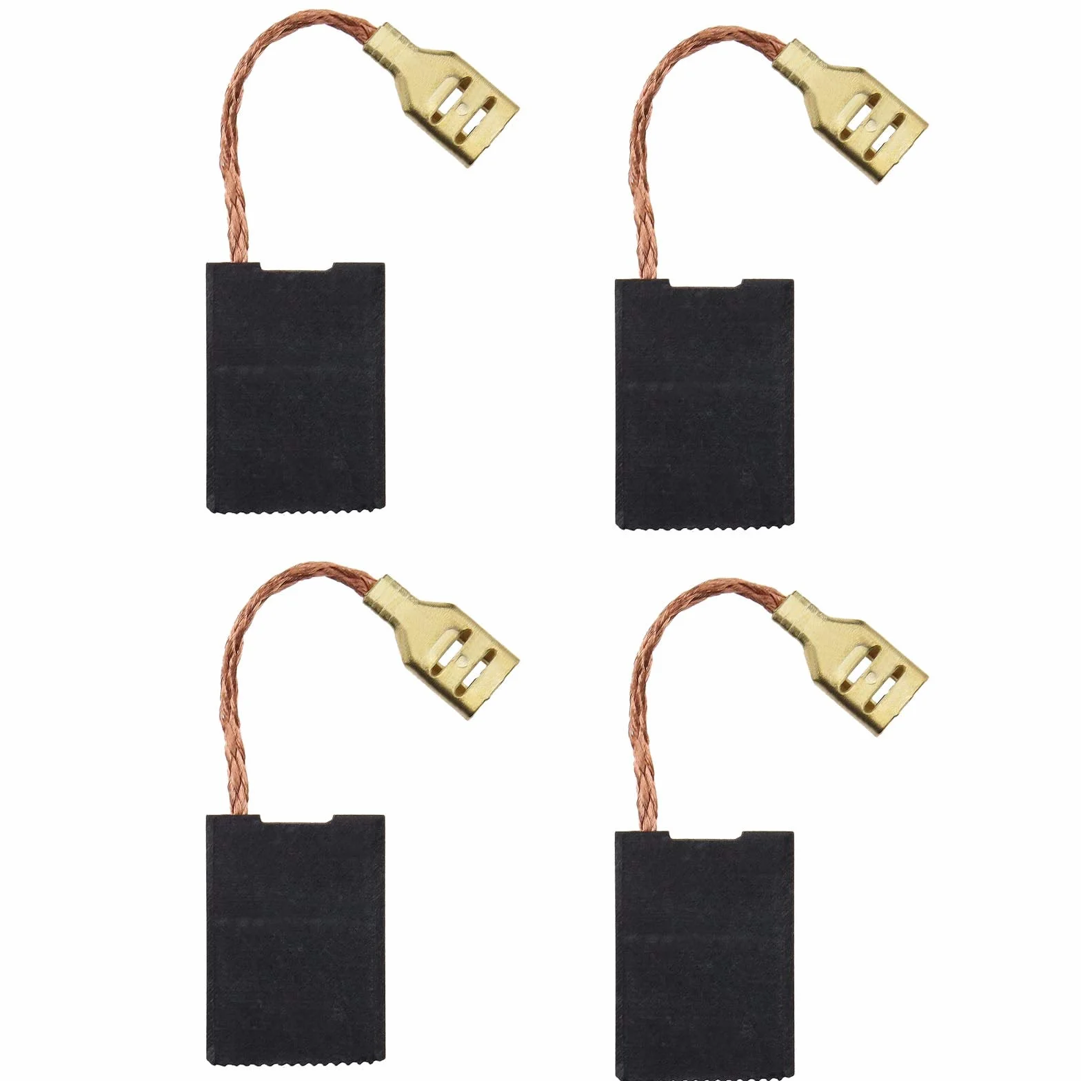 Szczotka węglowa 6,3 x 16 x 22 mm, 1607014103 1607014111, kompatybilna z Bosch PWS 1800 PWS 1600 PWS 20-230J z automatycznym wyłączaniem, 2 pary