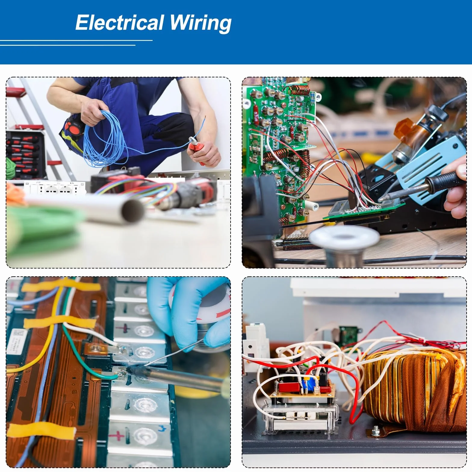 QUARKZMAN 26 rozstawu kół, silikonowy drut 26 AWG, przewód elektryczny, elastyczny, ocynkowany, drut miedziany, drut hakowy o wysokiej temperaturze, 10 kolorów, 1,5 m, do modeli samochodów, urządzeń