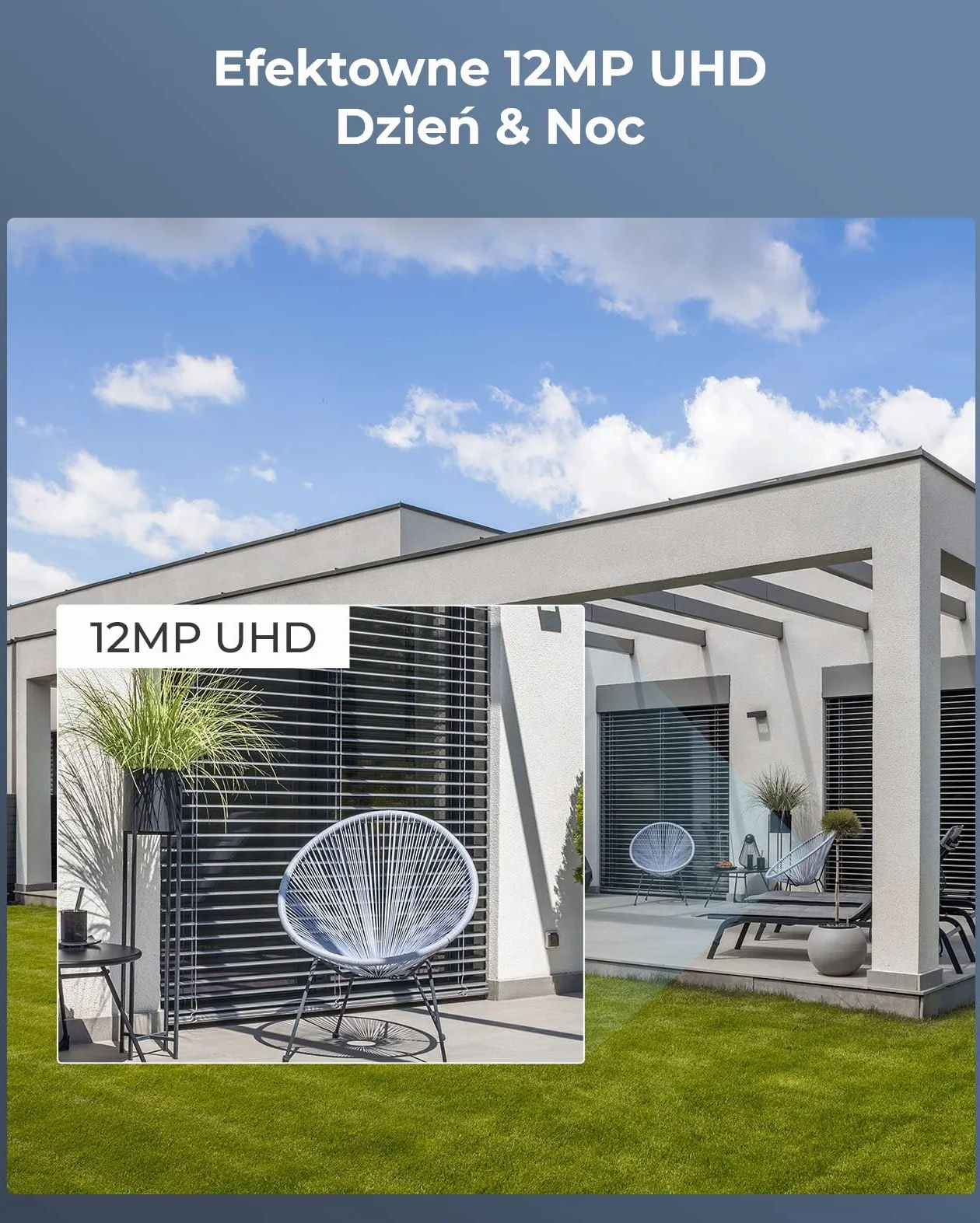 Reolink 12MP System kamer zewnętrznych PoE, H.265 16CH NVR, rejestracja ciągła 4TB HDD, Kamery bezpieczeństwa 8X Dome IP z detekcją osób/pojazdów, 2-kierunkową komunikacją, światłem, RLK16-1200D8-A