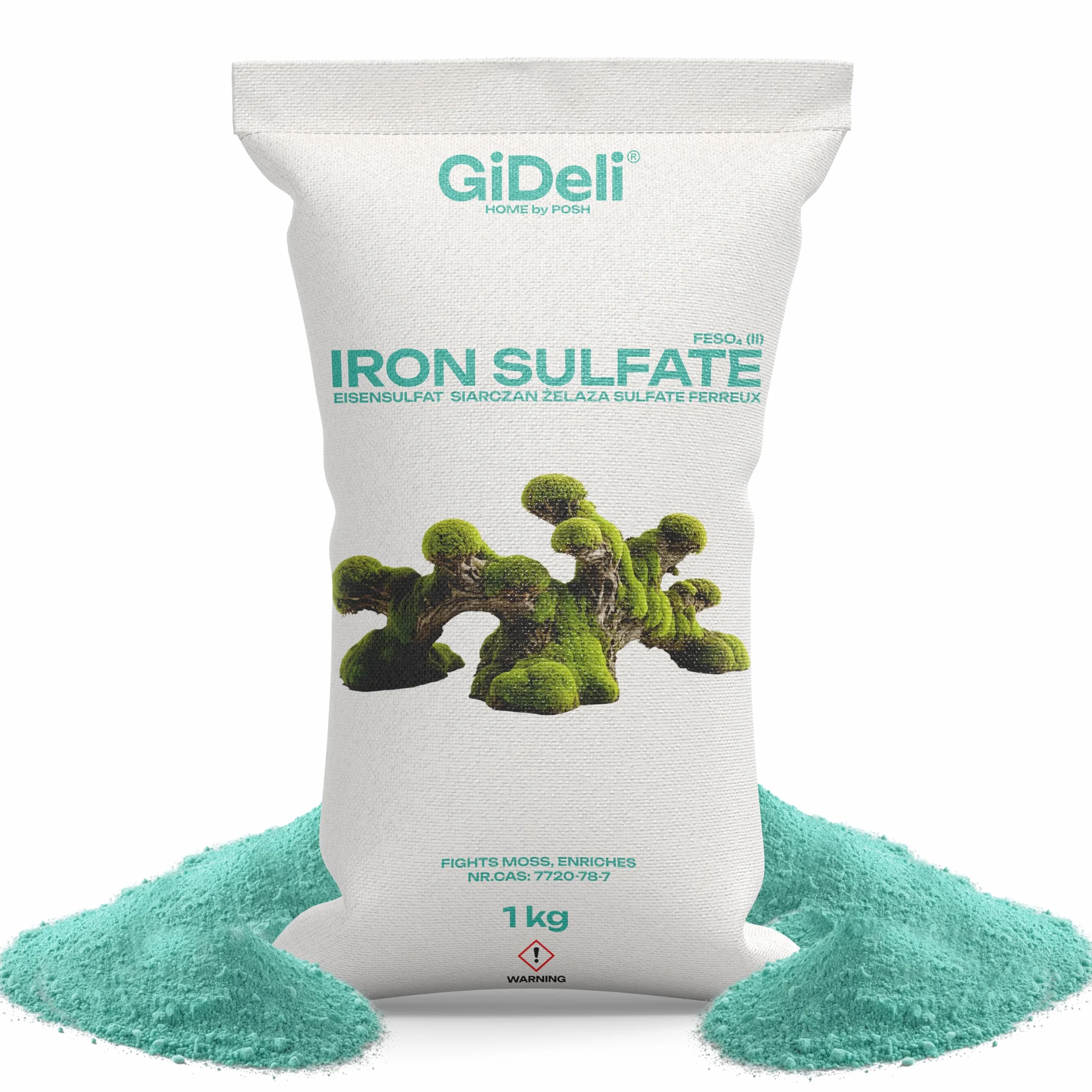 Siarczan żelaza 1 kg heptahydrat nawóz do hortensji FeSO4