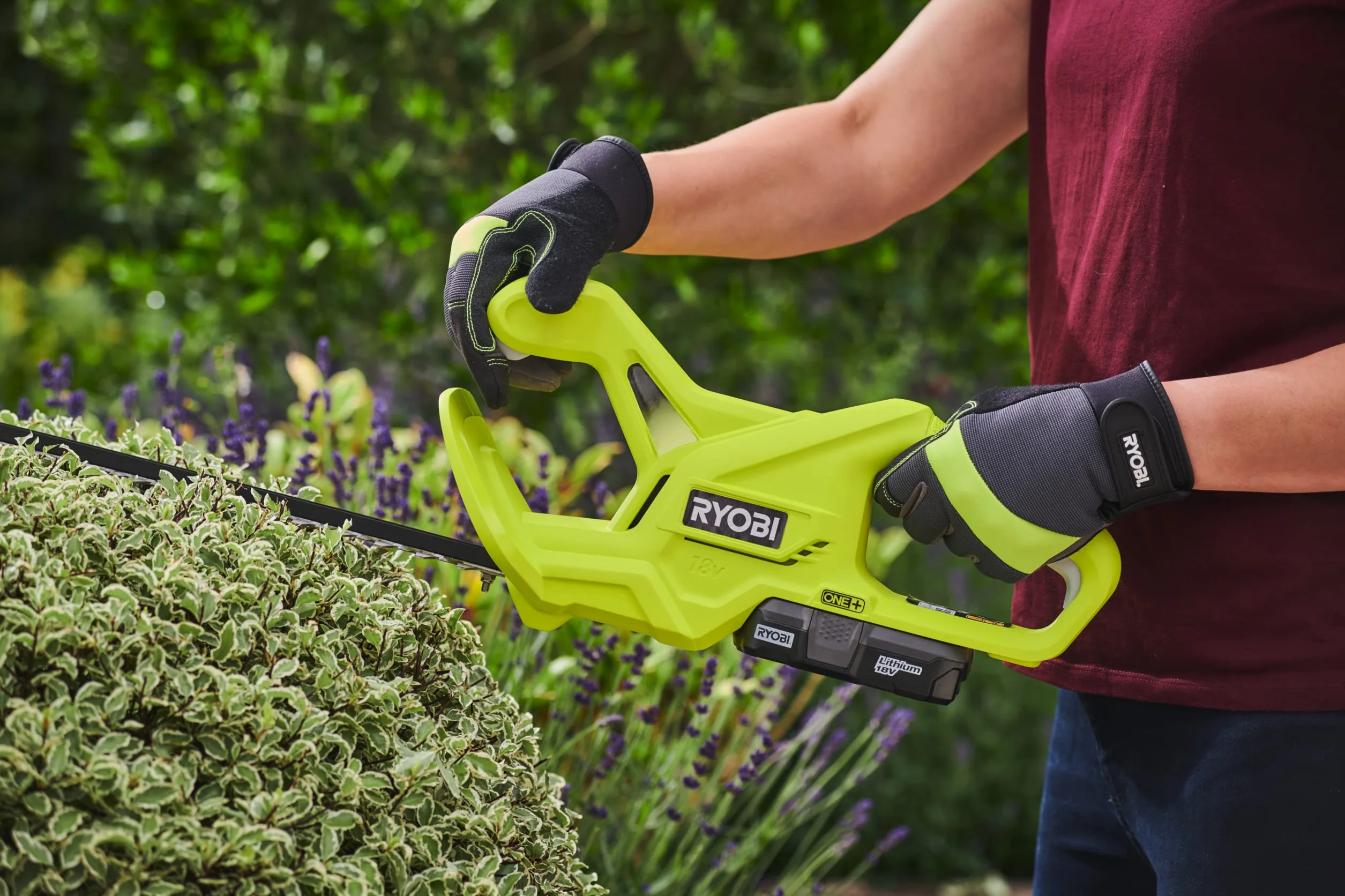Ryobi Ry18Ht40A-115 Nożyce Ogrodowe 40 cm Zielony