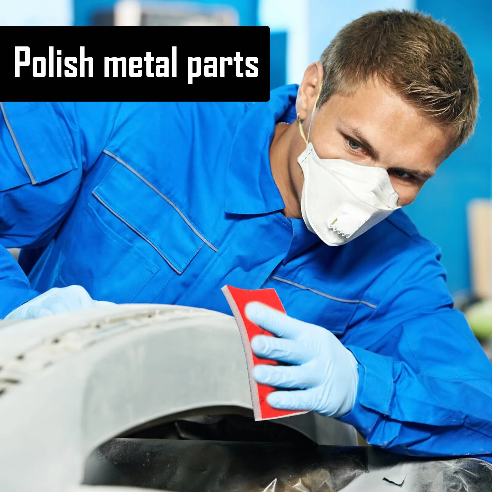30 sztuk gąbek szlifierskich, ziarnistość 400/600/800, bloki do ręcznego szlifowania, papier ścierny, nadają się do prania, wielokrotnego użytku, do szlifowania, polerowania, metalu, drewna, stali