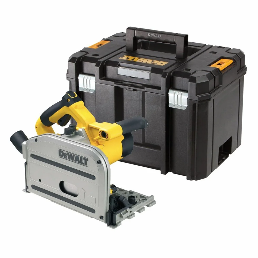 DEWALT Skuteczny Piła incisión 1.300w - 55mm prof. - ø165mm z walizka tstak vi dla profesjonalistów i majsterkowiczów do pracy profesjonalnej 1.300w 55mm