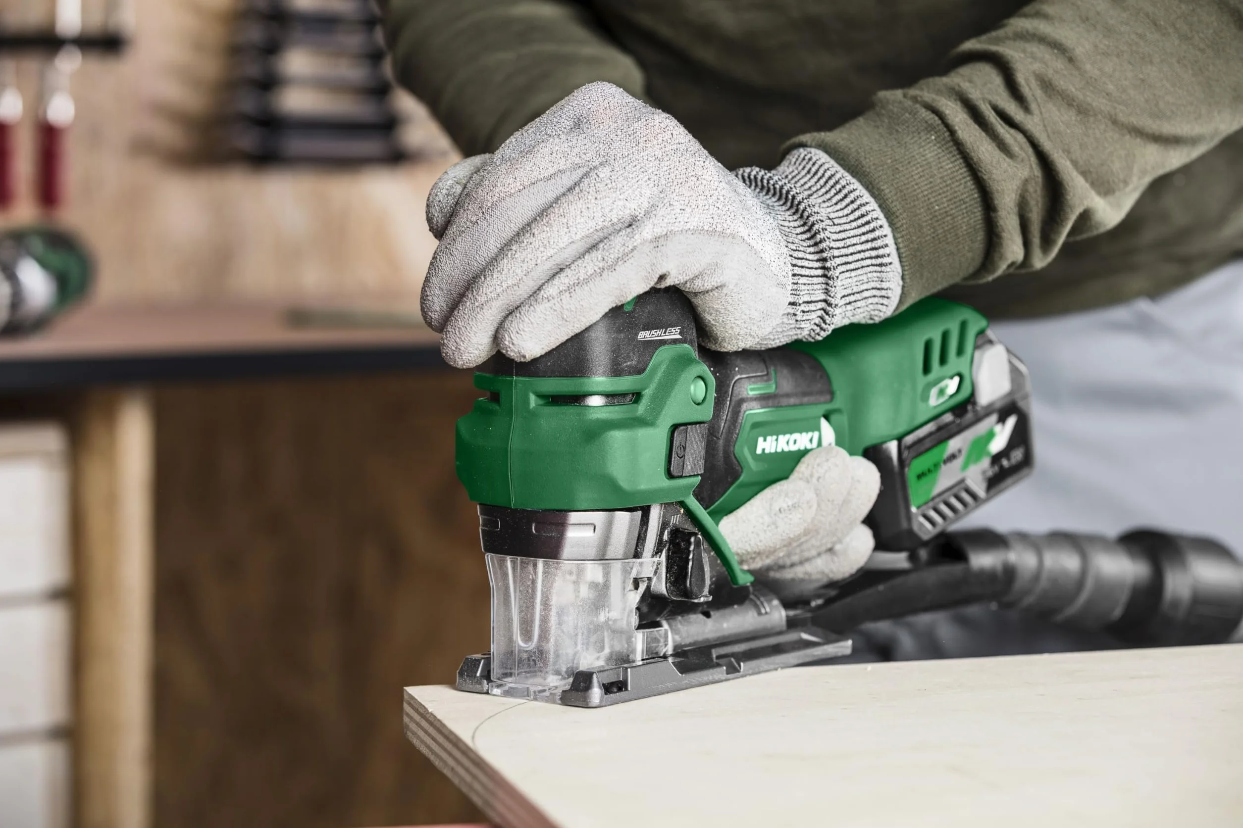 HIKOKI Akku-Stichsäge CJ36DB (36V, Li-Ion, Brushless, LED, Transportkoffer, ohne Akkus und Ladegerät)