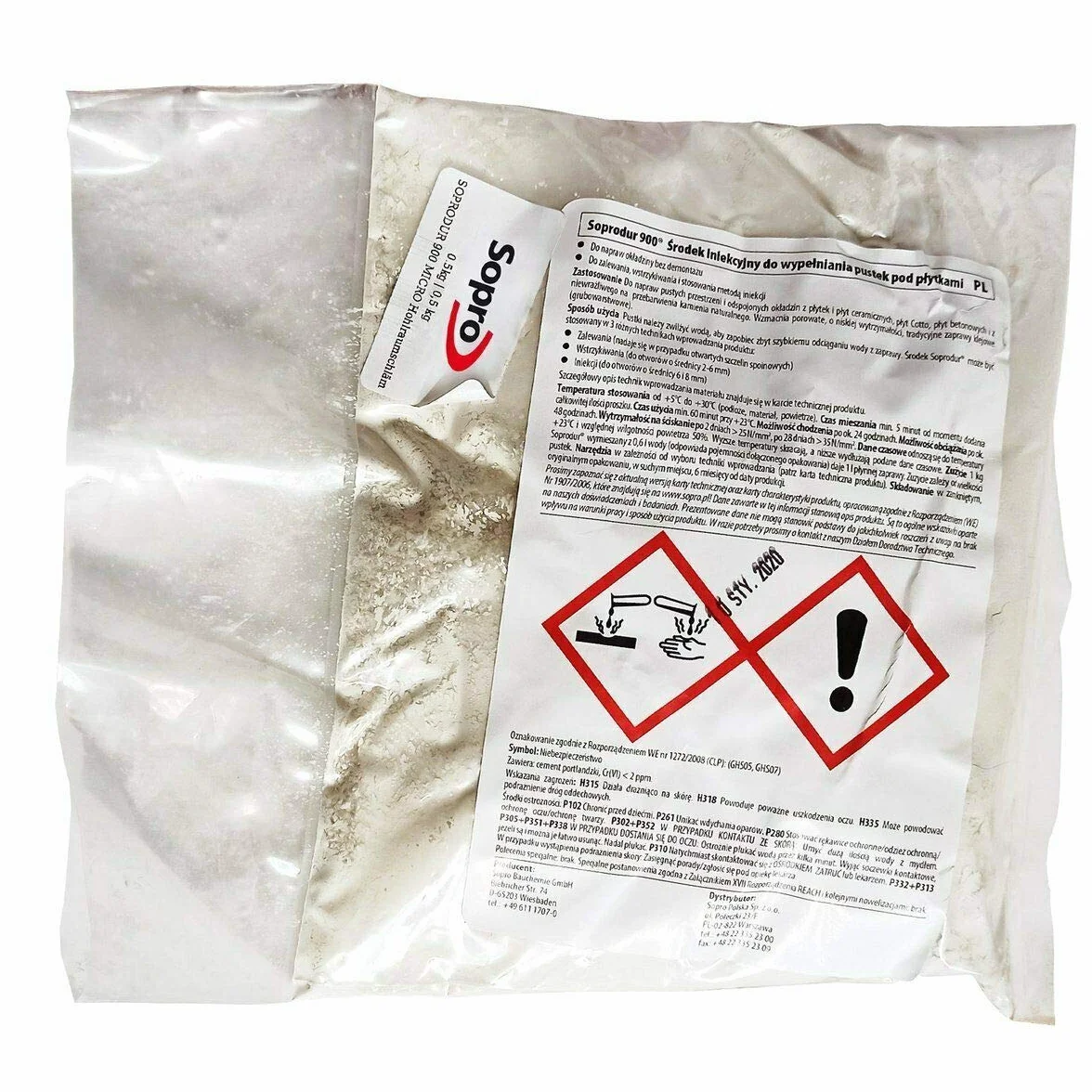 Sopro Soprodur 900 mikrogranulki wnękowe 0,5 kg