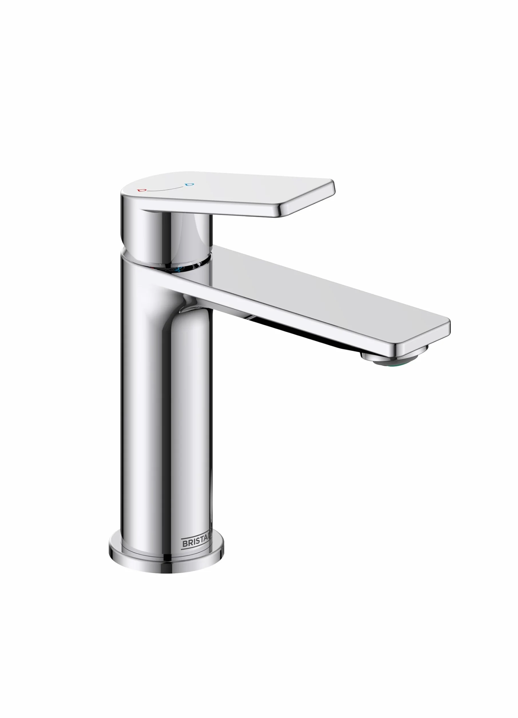 Bristan FRM ES BAS C Frammento Eco Start bateria umywalkowa z zatrzaskiem, chromowana