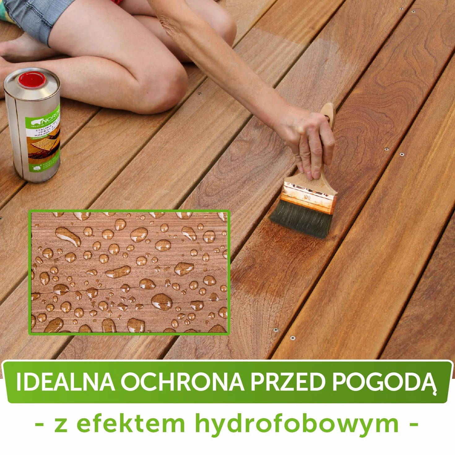 Nordicare Olej do drewna na zewnątrz [5L]