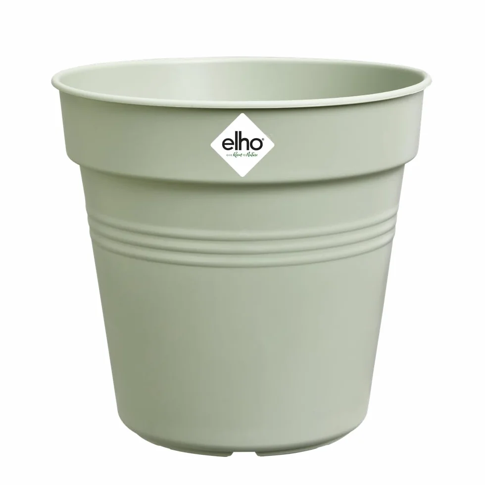 elho Green Basics doniczka do uprawy Ø 17 x wys. 15,8 cm zielona kamienna zieleń
