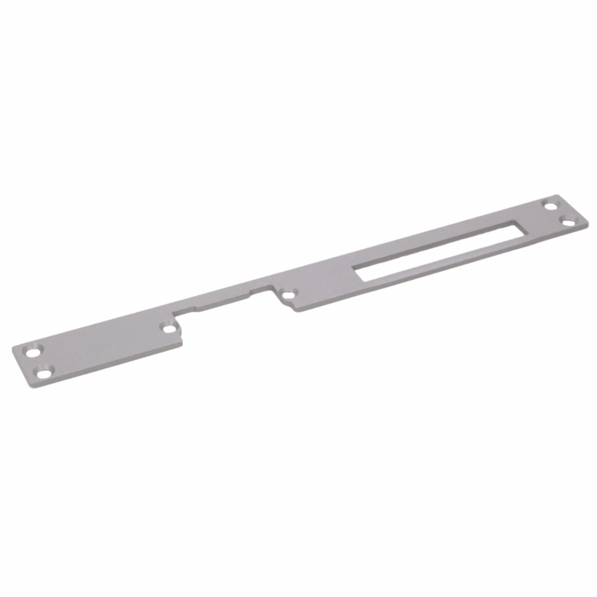 Orno Nikielowana krótka symetryczna pojedyncza płytka zamykająca (25/250/3 mm)