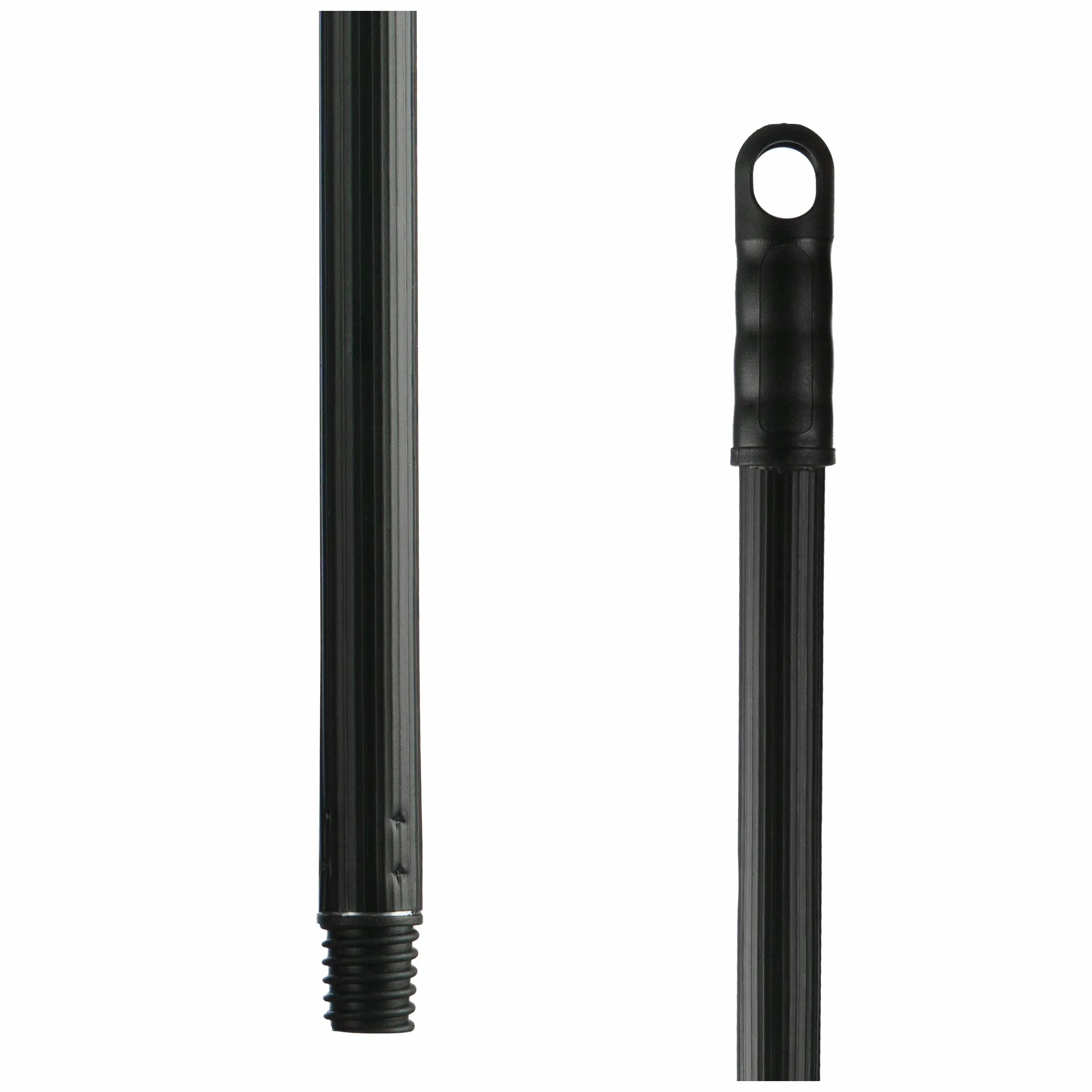 Trzonek Metalowy 120 cm z Gwintem, Kij do Szczotki, Miotły, Solidny Trzon z Metalu, Uchwyt Na Wieszak, Trwały i Wytrzymały Trzon Wymienny
