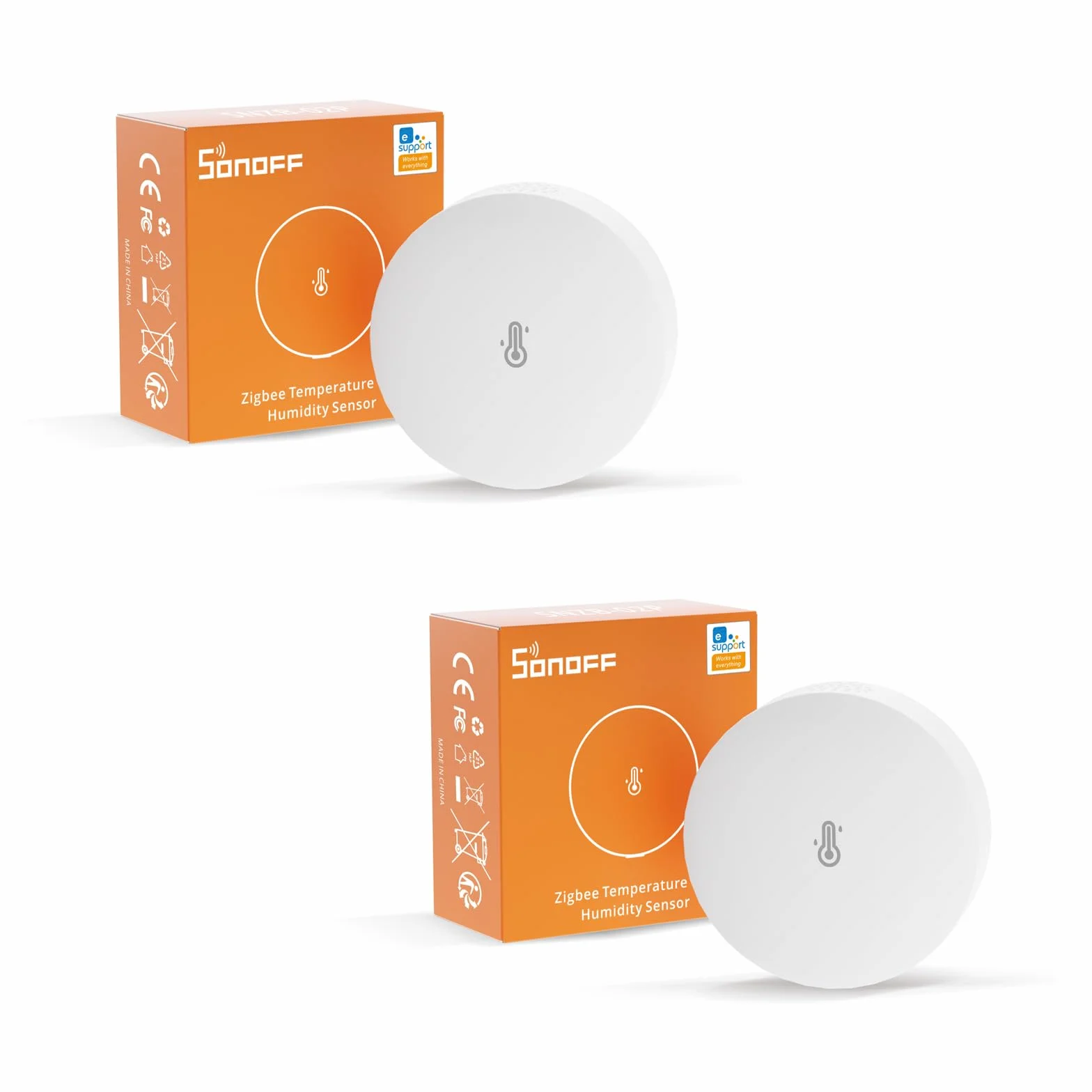 SONOFF SNZB-02P Zigbee Czujnik temperatury i wilgotności 2PCS