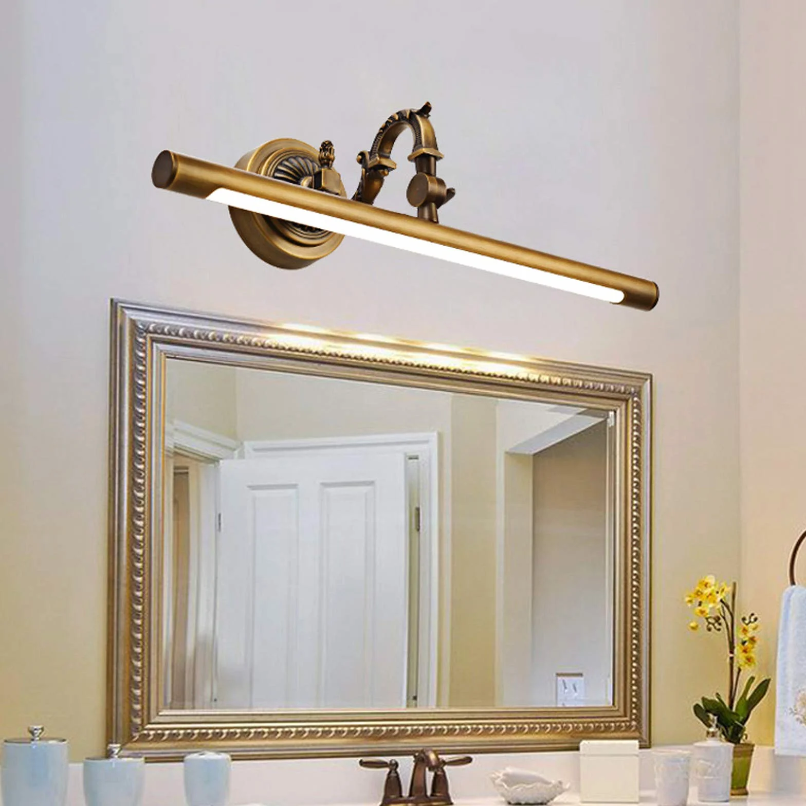 Lampa LED do lustra 35 cm IP44 4000 K 7 W 630 lm 180° regulacja