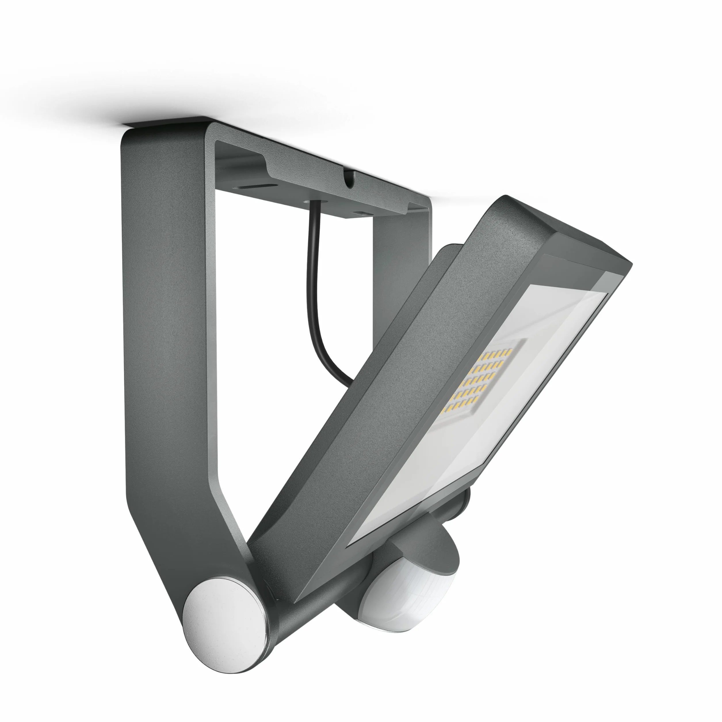 Steinel Reflektor zewnętrzny LED XLED ONE XL S antracyt, czujnik ruchu 180°, 42,6 W, 4200 lm przy 3000 K, aluminium, na podjazd, dziedziniec i ogród