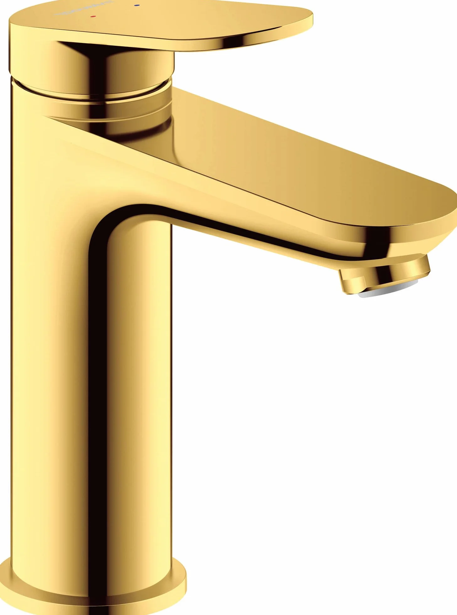 Duravit WA1020002034 Wave bateria umywalkowa, złota polerowana