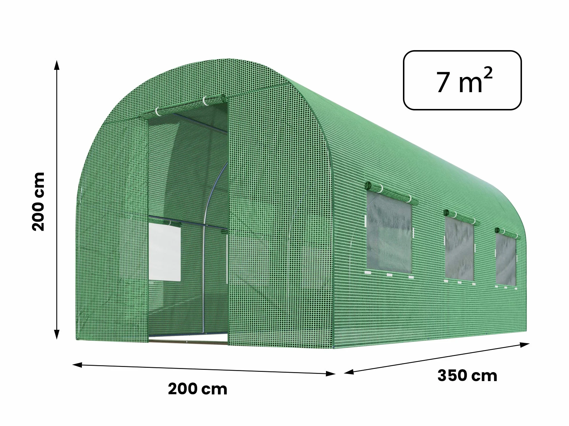 Folia zamienna do tunelu foliowego szklarni 2 x 3,5 m