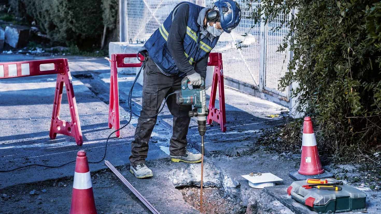 Bosch 1x PRO SDS max Earth Rod Driver (do Gleba, Żwir, Ø mm, Professional Akcesoria Wiertło do młota, Młot wyburzeniowy)