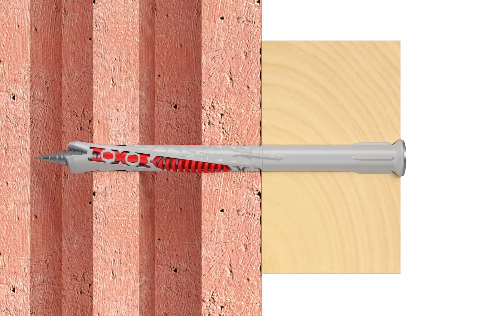 fischer DuoXpand 10 x 160 T, wysokiej jakości uniwersalne kołki rozporowe z ocynkowaną śrubą z łbem wpuszczanym (50 szt.), kołki do mocnego trzymania, idealne do porowatych materiałów budowlanych i