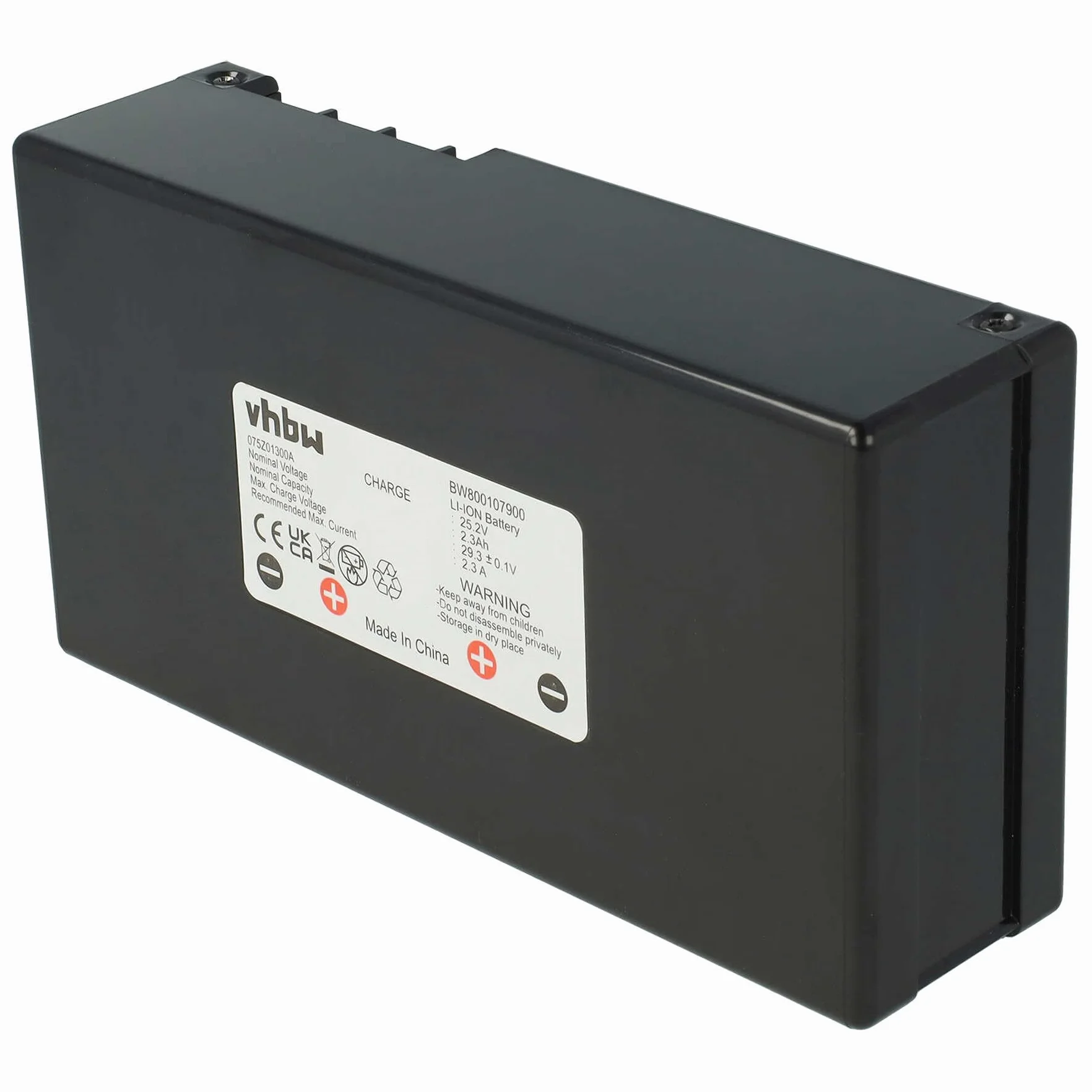 vhbw akumulator kompatybilny z Agro R800Li & Ambrogio Alex, L30, L30 Elite, L50, L75, L85 Deluxe Edition - zamiennik dla Zucchetti 075Z01300A (Li-Ion, 2300 mAh)