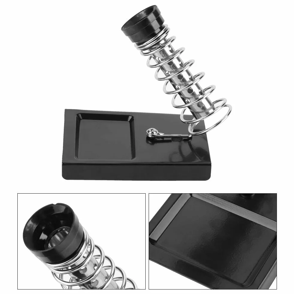 1 pc lutownica stojak na pistolet uchwyt stojak stacja podpierająca metalowa podstawa lutownica
