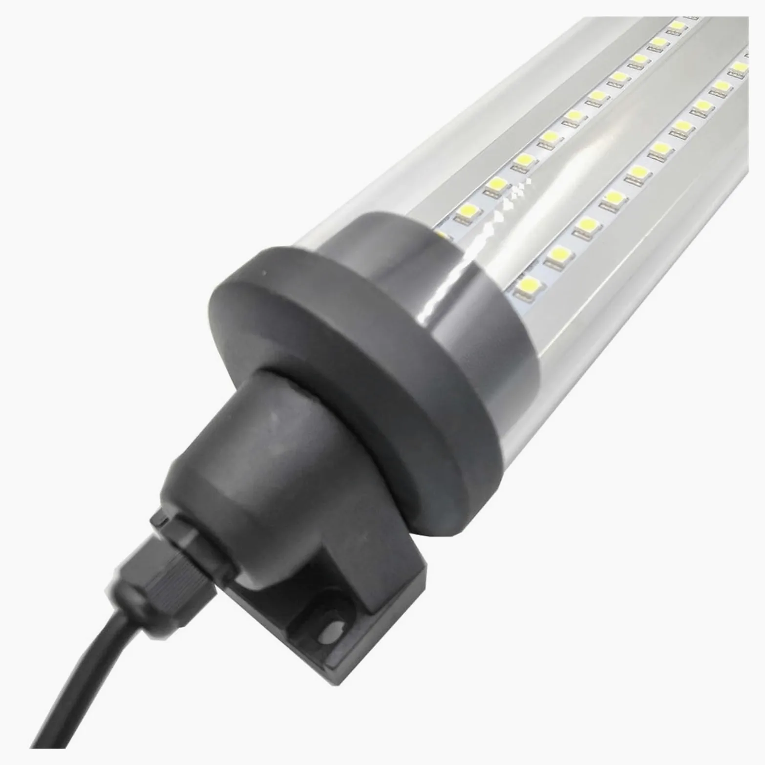 DC24V AC220 LED Frezarka CNC Lampa Wodoodporna Warsztatowa Długa Lampa Tokarska Odporność na uderzenia(16W Length 660mm,AC220)