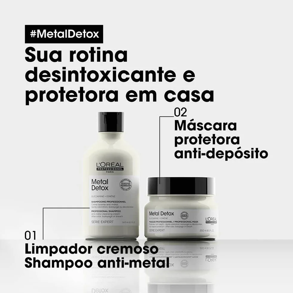 L'Oreal Serie Expert Metal Detox Anti-Deposit Protector Mask 500ml