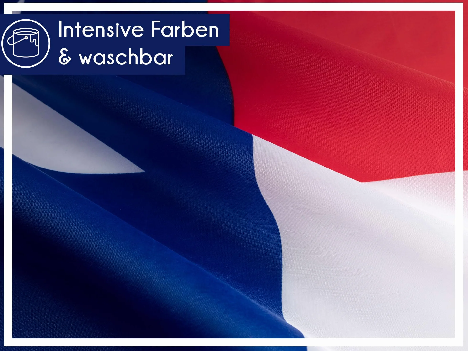 Flaga Texas 90 x 150 cm z oczkami z mosiądzu – wytrzymała flaga na maszt 100% poliester