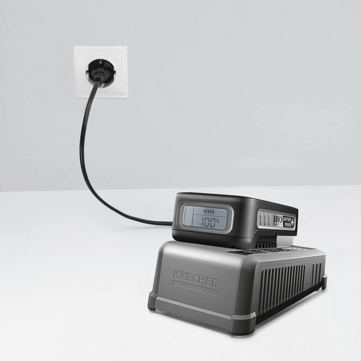 Kärcher szybka ładowarka 18 V 6 A LED
