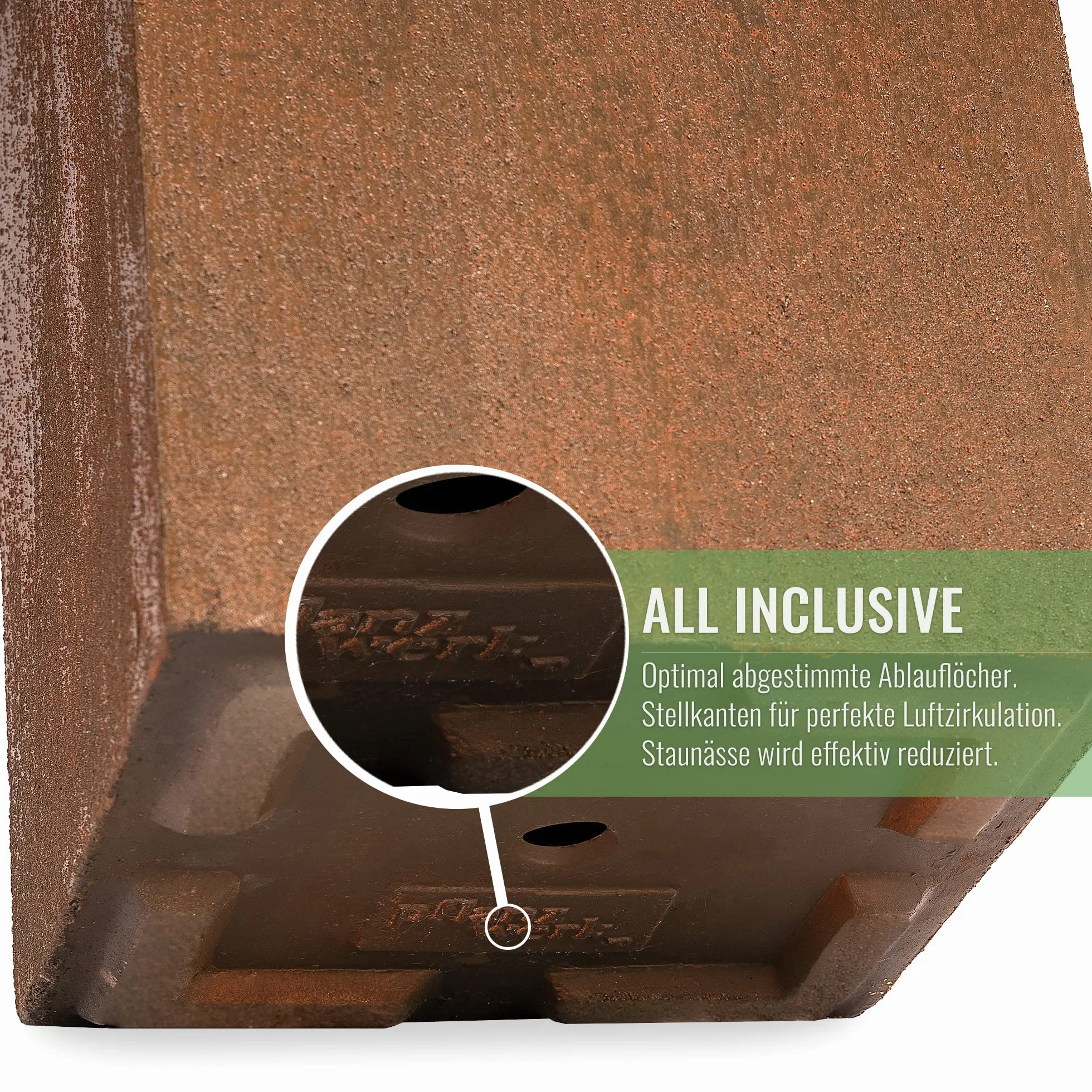 Pflanzwerk Donica z włókna szklanego tub 30 x 60 x 30 cm XXL odporna na mróz ochrona przed UV