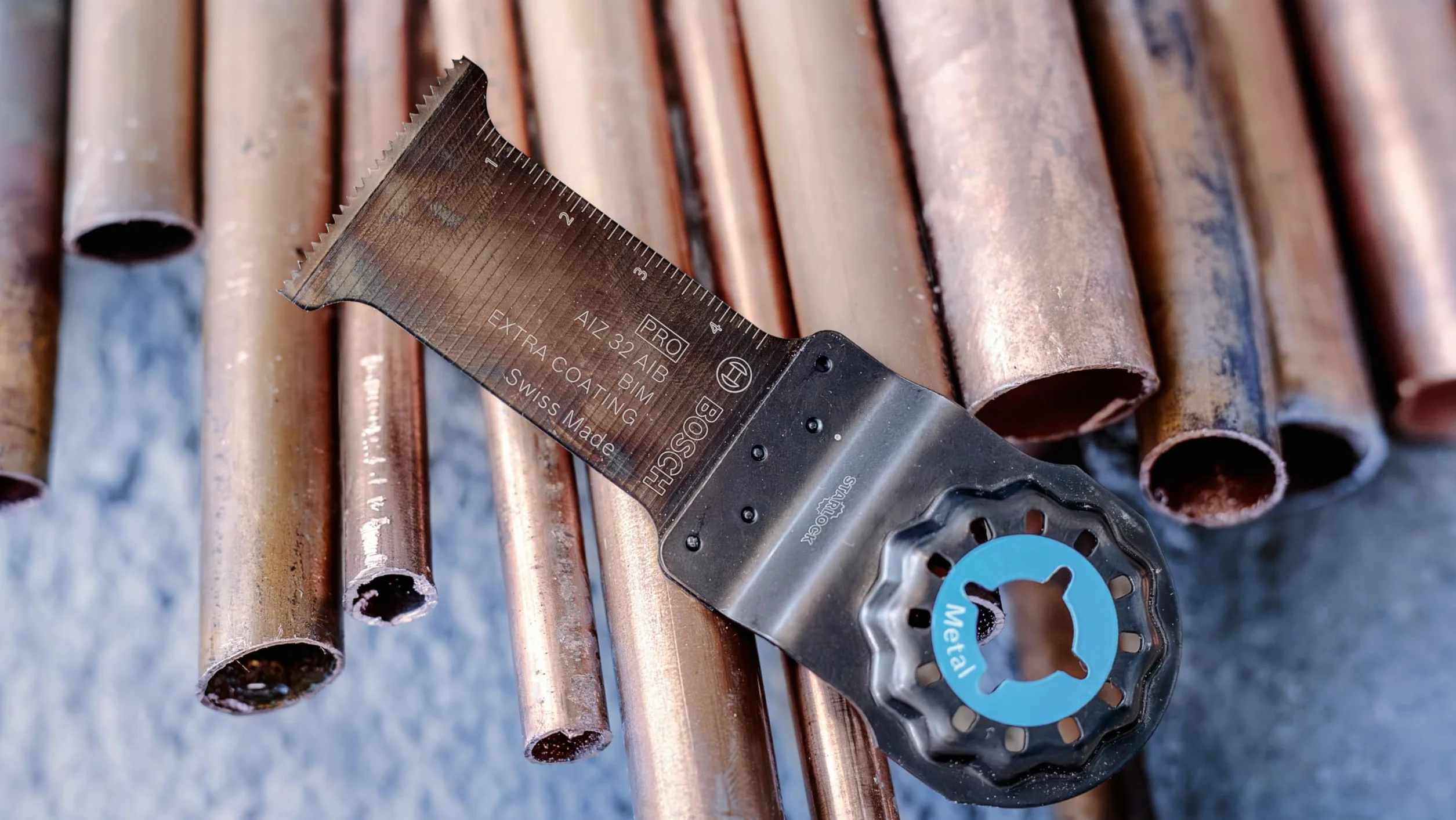 Bosch 10x Brzeszczot PRO Non Ferrous Metal AIZ 32 AIB do narzędzia wielofunkcyjnego (do Metale nieżelazne, Metale nieżelazne, Szerokość 32 mm, Professional Akcesoria Narzędzie wielofunkcyjne)