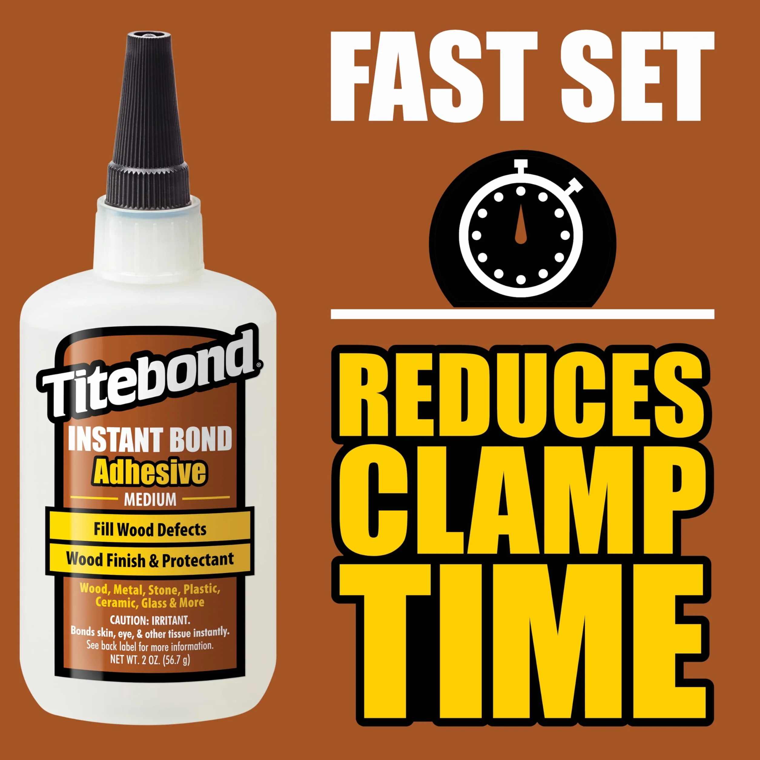Titebond 6211 Instant Bond klej do drewna (średni, 57 g)