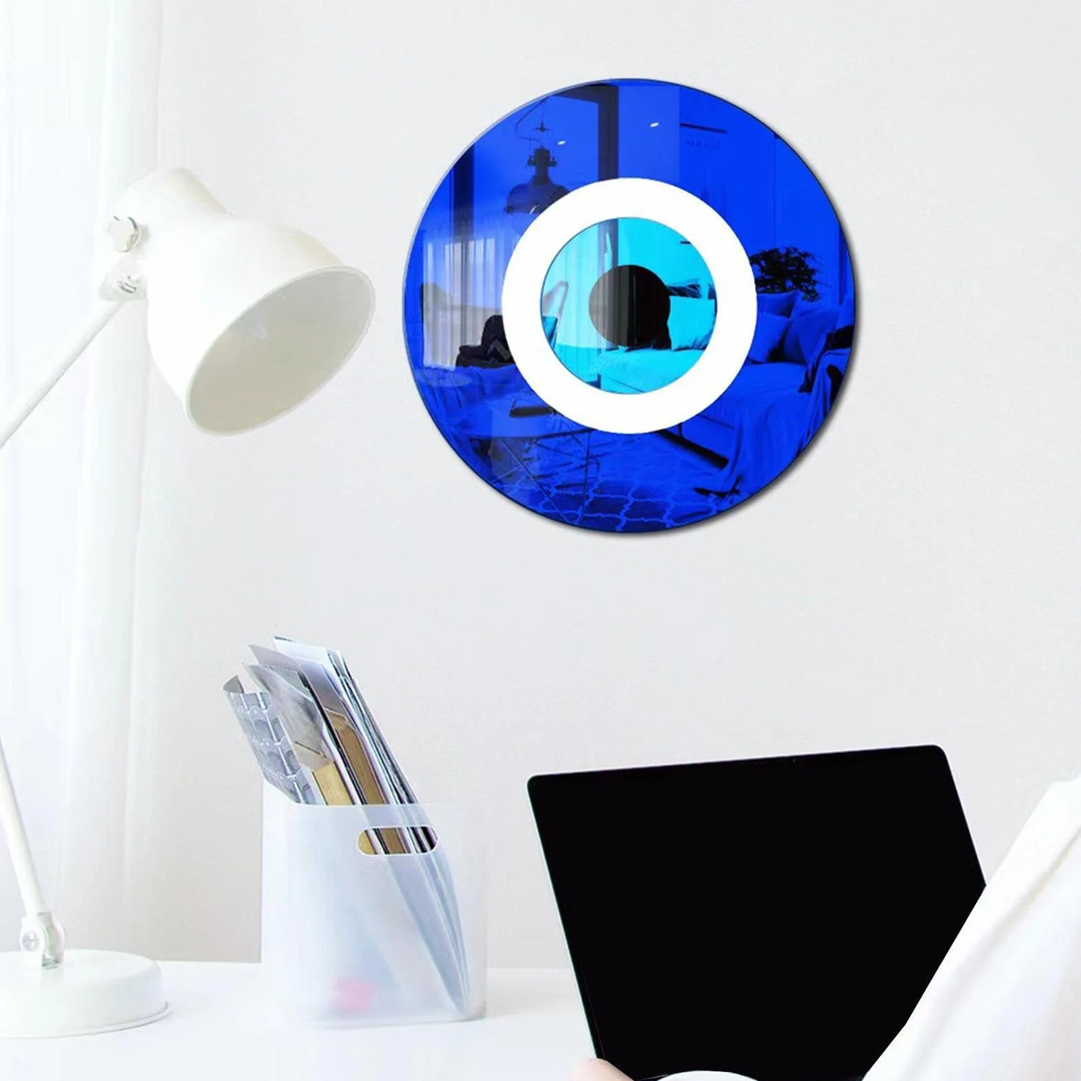 Blue Devil Eye Akrylowa dekoracja Ozdoba do domu z niebieskim diabelskim okiem