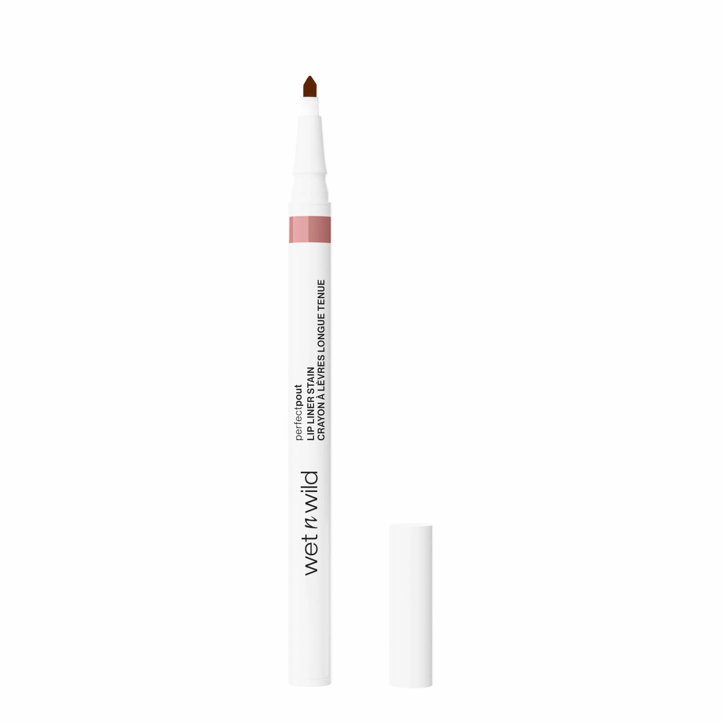 Wet n Wild Perfect Pout Lip Liner Stain, Odporny na Ścieranie Kolor do Konturowania Ust, Spiczasta Końcówka dla Wysokiej Precyzji i Płaska Krawędź Ułatwiająca Wypełnianie, Długotrwały, Nude Tights