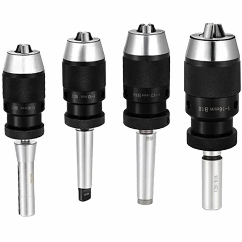 Samozaciskowy uchwyt wiertarski B10 B12 B16 B18 B22 MT1 MT2 MT3 MT4 C20 R8-1-10 mm 1-16 mm 1-13 mm,(MTA3-B16 (1-16mm))